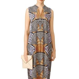 Mara Hoffman Sunrise Print Shirtdress, size Small